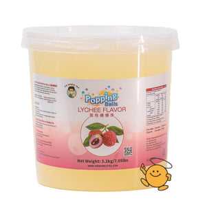 [HAPPY CUP PRODUCT] Lychee Flavour Popping Balls (3.2kg)