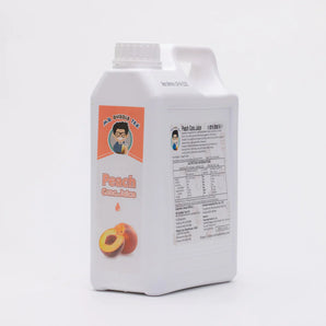 Peach Flavour Concentrated Syrup with Pulp (2.5kg)